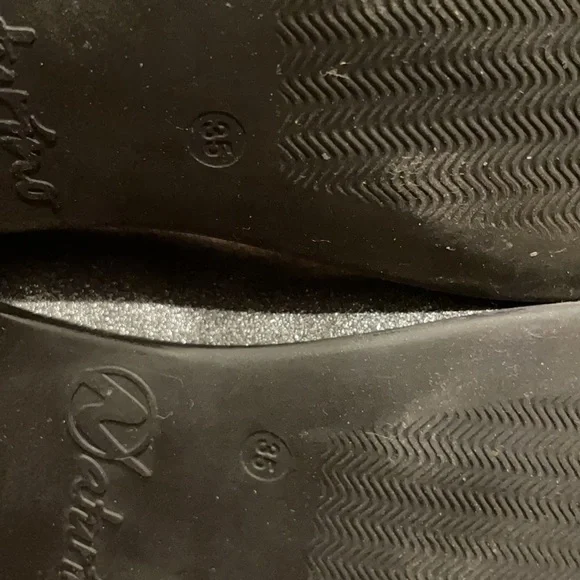 Naturino Norcia girls silver ballet flat shoe 35 - Picture 8 of 9